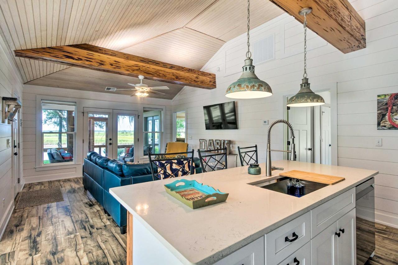 Riverfront Darien Cottage With Private Dock! Extérieur photo