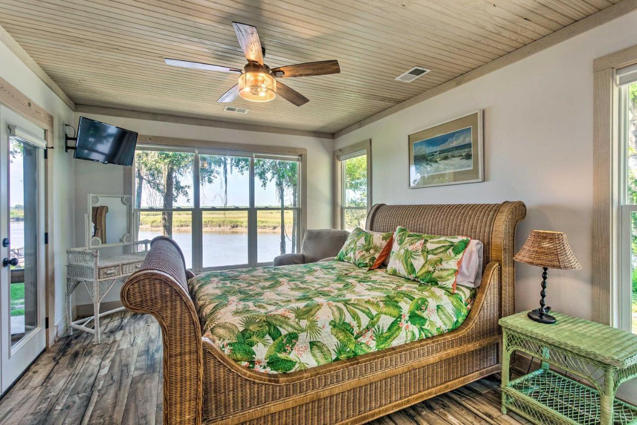 Riverfront Darien Cottage With Private Dock! Extérieur photo